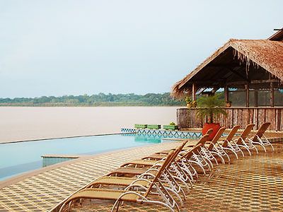Pakaas Palafita Lodge Guayaramerim Eksteriør bilde